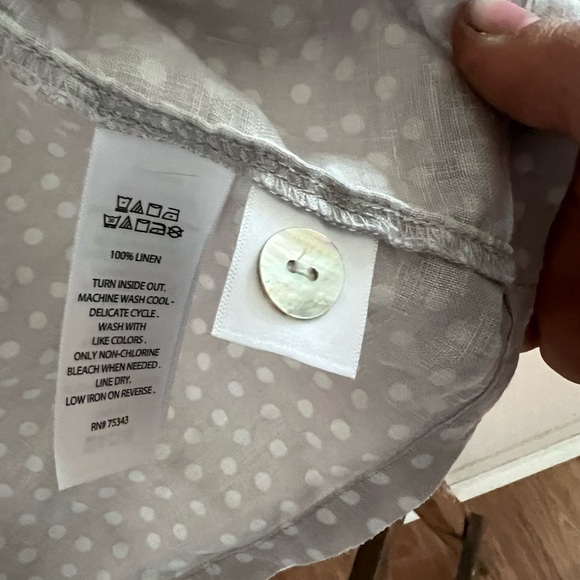 Rachel Zoe Gray Button Down Shirt - Picture 6 of 9